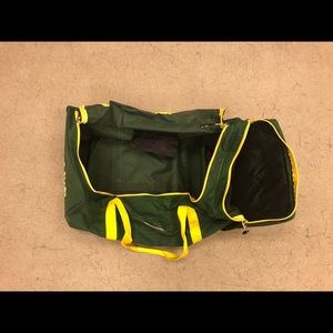 Oakland A’s player travel bag